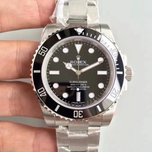 Rolex Green Water Ghost Green Ghost v7 Edition SUB Submariner Series 116610LV Top Alligator Leather