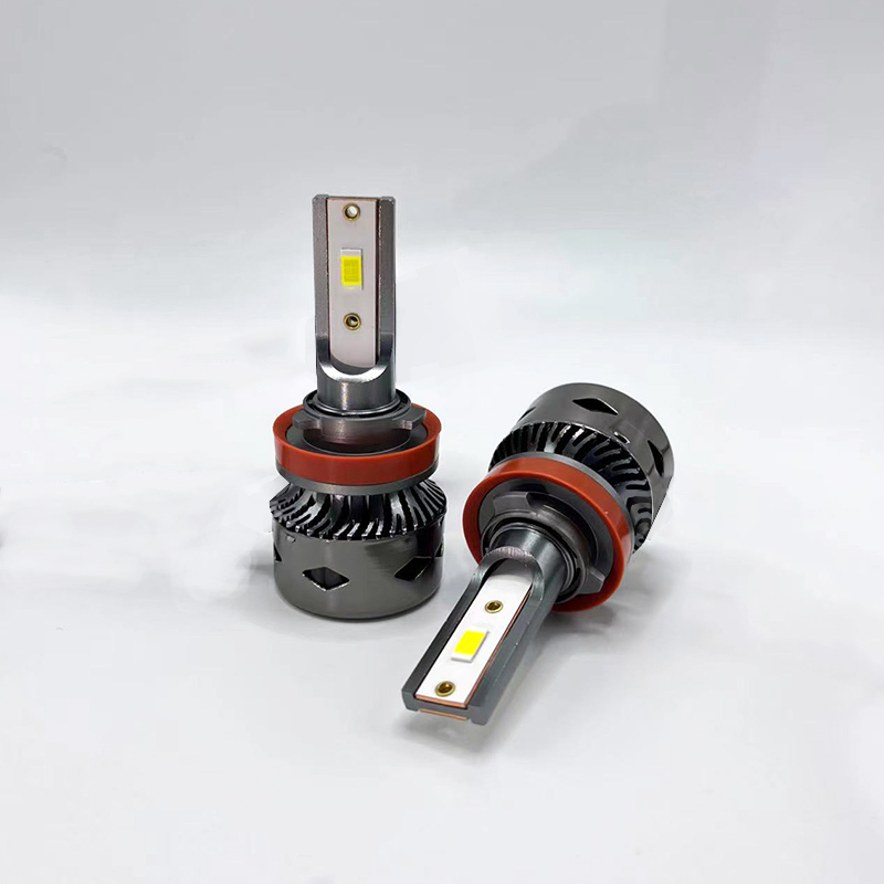 Car Light Headlight N2 H11 COB LED Headlight 56W 6000K Car Automotive Light for Universal Auto Customization